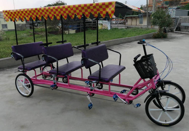Tourist Cart Surrey Bike 6 person Quadricycle Tourist Cart Surrey Bike 6 person Quadricycle