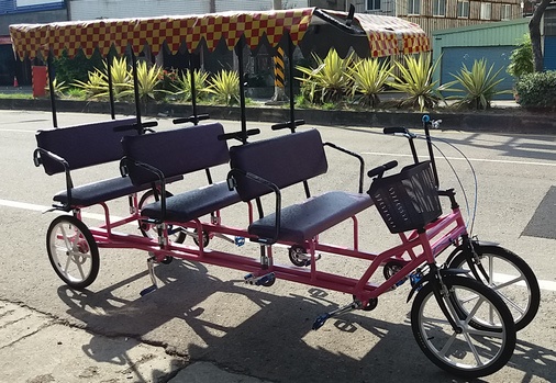 Tourist Cart Surrey Bike 6 person Quadricycle Tourist Cart Surrey Bike 6 person Quadricycle