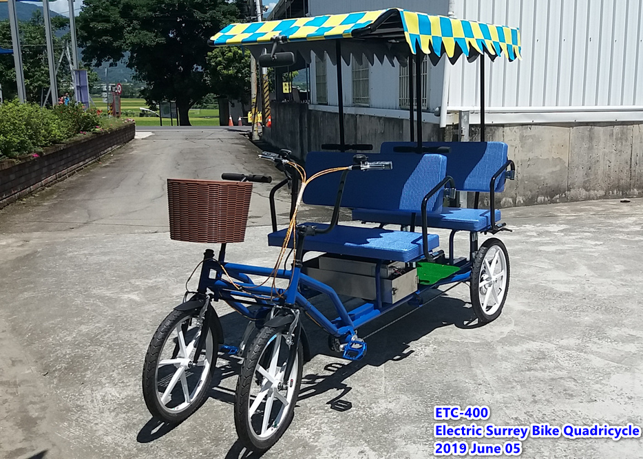 Electric Quadricycle for 4 people