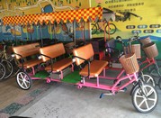 Electric rickshaw for 6 people