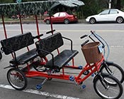 Rickshaw for 4 people